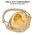 thumbnail image 6 of Spencer Women Chic Evening Bag Glitter Handbag Shiny Purse for Travel Vacation Party Lady Rhinestone Clutch Purse Shoulder Bag, Silver, 6 of 10