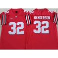 thumbnail image 1 of Mens Ohio State Buckeyes Red #32 Henderson College Football Jersey, 1 of 1