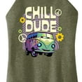 thumbnail image 3 of Disney Cars - Filmore Chill Dude - Juniors High Neck Tank Top, 3 of 5