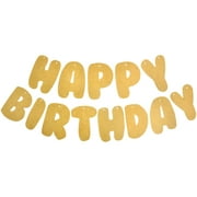 Kaisercraft Beyond The Page MDF Happy Birthday Banner-4.5"X6.25"X.25" Pennants