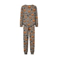 thumbnail image 5 of 2026 Matching Family Halloween Pajamas Set, Fall Sleepwear, Ghost & Pumpkin Printed Holiday Sleepwear, Soft Loungewear PJs Outfit, 5 of 5