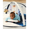 thumbnail image 2 of Tummy Time Mat, 3-in-1 Activity Baby Play Gym, Age 0+, Silver Lining Cloud, Grey, 2 of 20