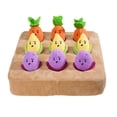 thumbnail image 2 of dgysar Garden Carrot Snuffle Mat for Dogs and Cats Interactive Foraging Brain Challenge Puzzle Toy for Small Medium Dogs Slow Feeder Enrichment Activity Pad, 2 of 7