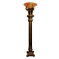 thumbnail image 3 of Pillar Table Lamp with Elephant Details, 3 of 5