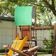 thumbnail image 3 of Toldo para columpio exterior, toldo para patio de juegos, cubierta impermeable, lona de repuesto, parasol (verde), 3 of 12