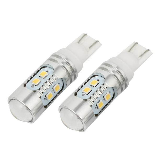 T10 10W 6000K Blanca Luz Lente Concentrada 11 Led 2323Smd de Reversa