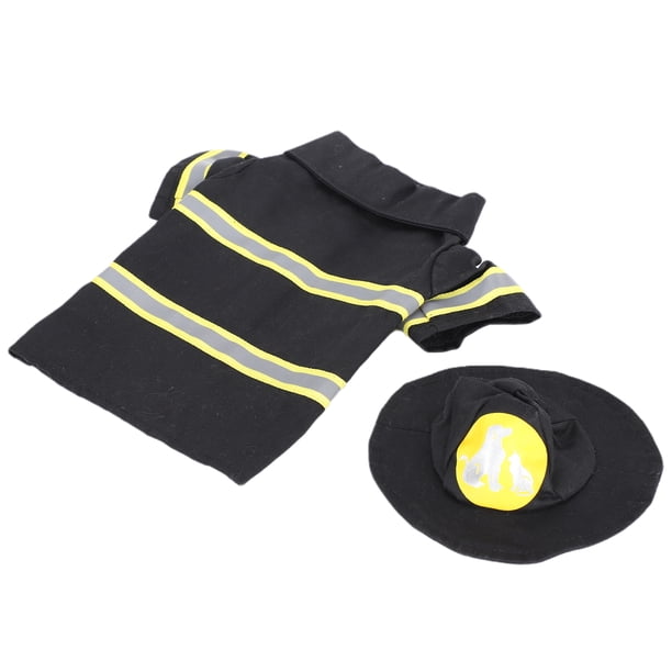 Disfraz De Bombero Para Perro Suave Con Sombrero, Ropa De Bombero Para Perro Mascota De Aspecto Hermoso Y Cómodo, Chaqueta Para Perro Cachorro Mascota Halloween Para Ambiente ANGGREK Otros