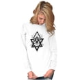 thumbnail image 4 of Triangle Eye Star Symbolic Spirit Long Sleeve TShirt Men Women Brisco Brands L, 4 of 6