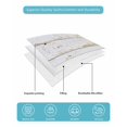 thumbnail image 4 of Quilt King Size Bedding Set, White Wooden Plank Reversible Summer Quilt 3 Pieces, Country Vintage Farmhouse Wood Grain Lightweight Bedspreads Coverlets with 2 Pillow Shams for All Seasons, 4 of 5