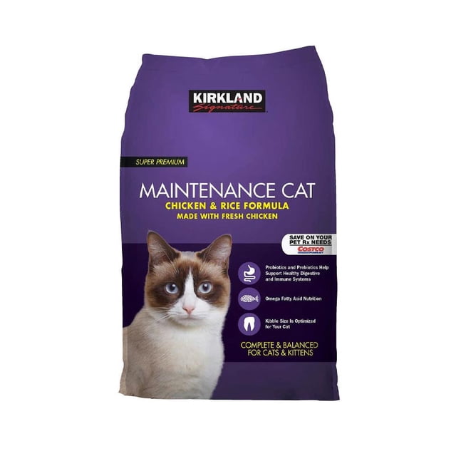 Alimento Para Gato Kirkland Siganature Fórmula De Arroz Y Pollo 11.34kg Kirkland Signature Kirkland Signature Super Premium Maintenance Cat
