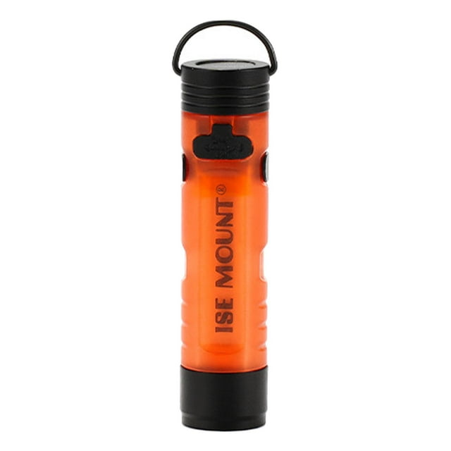 koolsoo Mini Flashlight Convenient Pocket Flashlight for Running Exploring Repairing Orange
