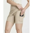 thumbnail image 3 of 3 Pack: Women's 20" Golf Skirts Knee Length Skorts Athletic Modest Long Active Casual Pockets UPF (Available In Plus), 3 of 7