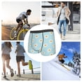 thumbnail image 4 of Fotbe Daisies Flowers Calzoncillos Tipo Boxer con Bolsa de Soporte Total para Hombre, X-Temp Fresco, Transpirable y de Secado Rápido-Small, 4 of 5