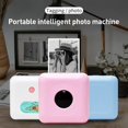 thumbnail image 3 of XIANJINO Wireless Mini Portable Thermal Printer Label Maker, Paper Included for Android and iOS Phone, Pink, 3 of 9