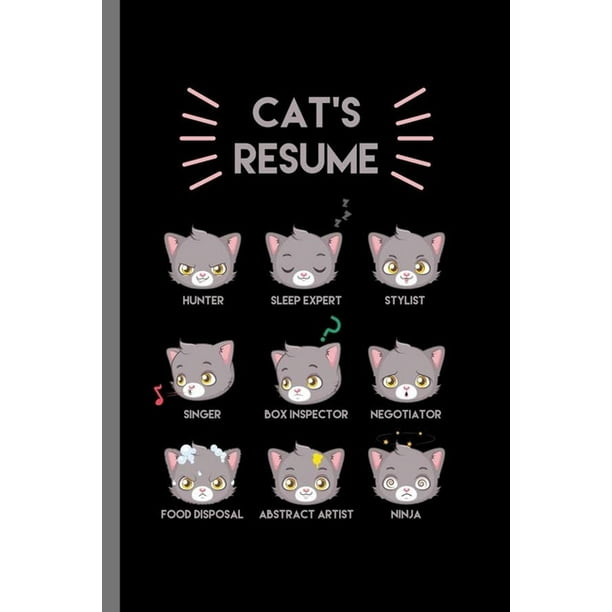 cat resume t shirt