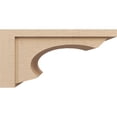 thumbnail image 3 of 11"W x 22"D x 11"H Wide Emerson Rough Cedar Woodgrain TimberThane Corbel, Primed Tan, 3 of 6