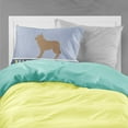 thumbnail image 2 of Berger Picard Welcome Fabric Standard Pillowcase Blue, 2 of 2
