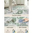 thumbnail image 5 of Summer Area Rug for Bedroom 5x7 Ft Sage Green Crab Coral Seashell Nautical Coastal Ocean Super Soft fuzzy Throw Rug Non-Slip Fluffy Plush Indoor Floor Carpet for Living Room Nursery Home Decor, 5 of 8