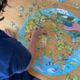 thumbnail image 5 of Children’s Jigsaw Puzzle by boppi – 150 Piece Map of the USA Puzzle for Kids – Made with 100% Recycled Card, 5 of 8