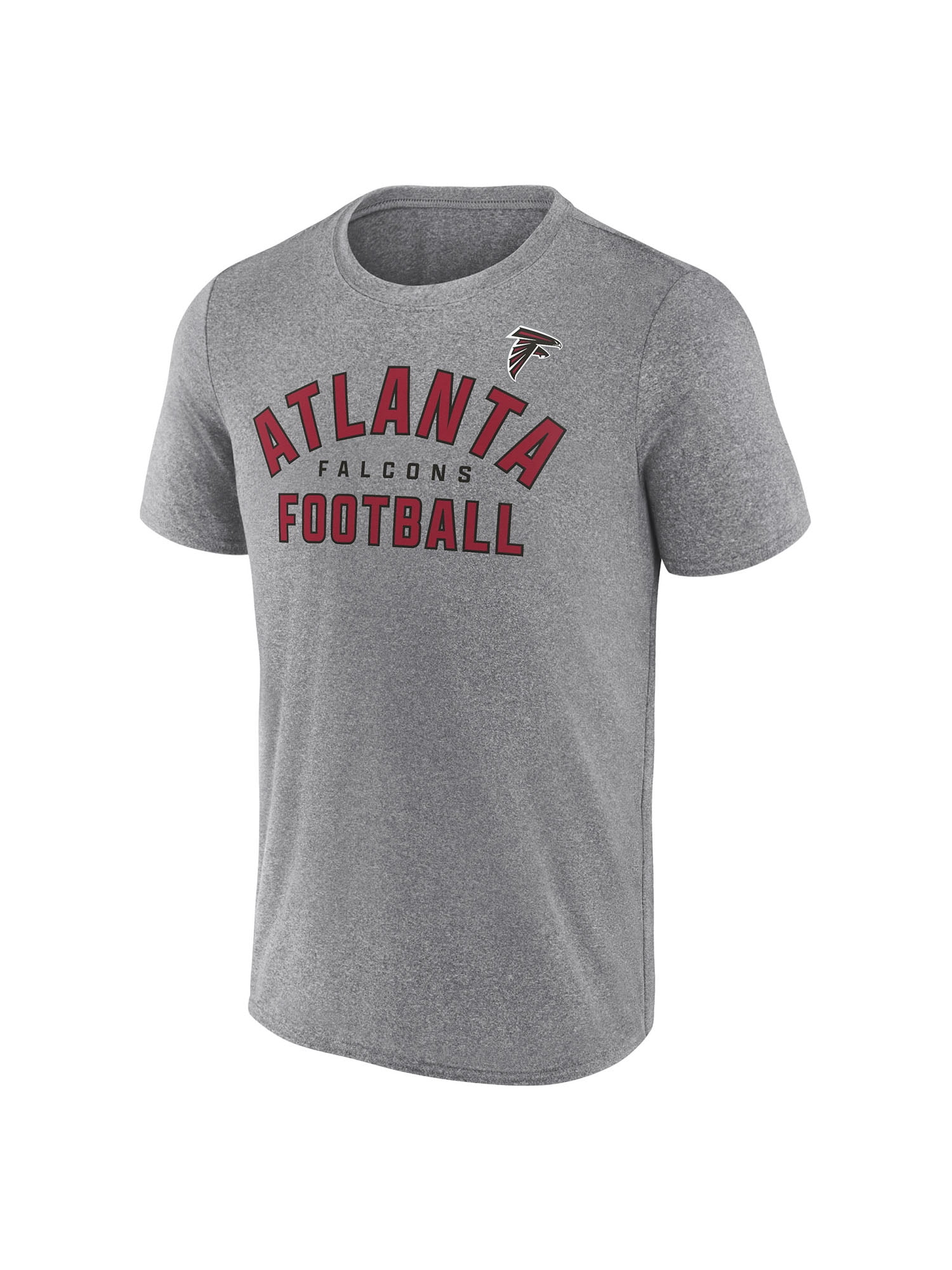 NFL Men's Atlanta Falcons Synthetic Gray Short Sleeve Arch Logo T-Shirt – All 32 Teams Available