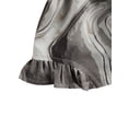 thumbnail image 4 of Pudcoco Girls Tie-dye Sling Romper Sleeveless V-neck Jumpsuit with Ruffles, 4 of 6
