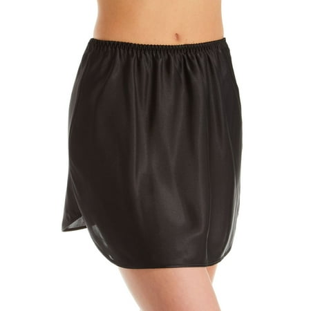 

Women s Shadowline 47091 Satin Essentials 15 Inch Half Slip (Black M)