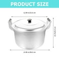 thumbnail image 2 of LIFKOME 1 Set of Practical Cooking Pot for Steaming in Aluminium Alloy, 2 of 7