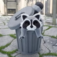 thumbnail image 2 of CNKOO Flexible and Fun Articulated Raccoon Fidget Toy  Trash Panda & Garbage Can Set  Plastic Flexible Articulated Trash Can Racoon Figurine Fidget Toy, 2 of 4