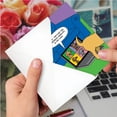 thumbnail image 6 of NobleWorks Funny Birthday Greeting Card w/ 5x7 Envelope (1 Card), For Men, Women, Bday Dog Butt Zoom C9606BDG, 6 of 8