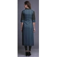 thumbnail image 4 of Bimba Kurti Droit en Rayonne pour Femmes Robe Longue Indienne Imprimée, 4 of 6