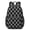 Gray and Black, variant on Gray and Black Checkered Pattern 17" School Backpacks for Teens,Waterproof Oxford Fabric,S-Shape Padded Straps for School,Travel,Hiking,Camping