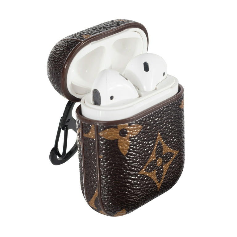 Louis Vuitton Airpods Case 1 & 2, Luxury Leather Shockproof Airpod