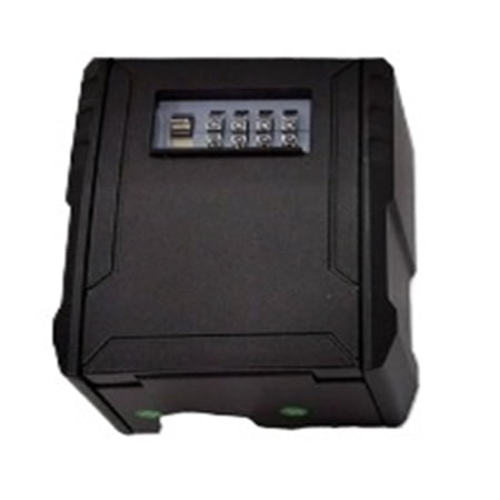Wall Mount Key Box Zinc Alloy Password Lock Storage Box 4 Digit Password Security Key Box Organizer Additional Security