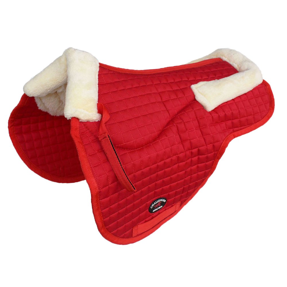 Horse English Quilted Contour Fleece Padded Saddle Pad 72117120