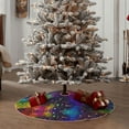 thumbnail image 6 of Kll Bright Universe Christmas Tree Skirt 30",Party Decorations Farmhouse For Christmas Decorations Holiday Party, 6 of 8