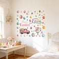 thumbnail image 6 of 6pcs Easter Window Clings – Holiday Egg Wall Decorations, Spring Seasonal Stickers for Home, Window, Glass, Door, Table, Party, Farmhouse & Garden Décor, Reusable Seasonal Wall Art, 6 of 9