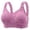 Bras 64#Purple, variant on WAYUTE Bras for Women Full Figure Support Bra Seamless Wireless Comfort Solid Color Bra with Side Coverage and Lift for Everyday Wear