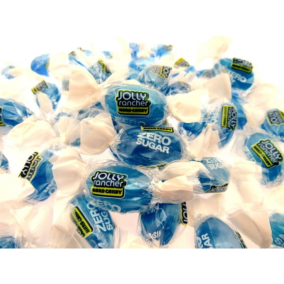 Jolly Rancher  ZERO SUGAR FREE Blue Raspberry 8oz Candy  Half Pound