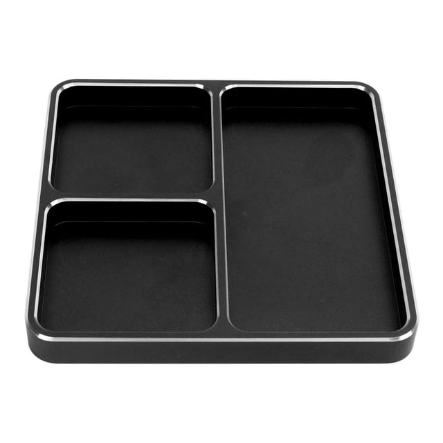 Bandeja de almacenamiento de destornilladores RC de metal, bandeja de tornillos RC de metal Bandeja de tornillos RC de metal Bandeja de tornillos de aleación de aluminio compacta y liviana