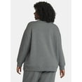 thumbnail image 4 of (2 pack) Terra & Sky Women's Plus Size Fleece Sweatshirt, Size 0X-5X, 4 of 6