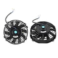 thumbnail image 3 of Ventilador De Refrigeración De Radiador Eléctrico Para Coche De 10 Pulgadas, 12V, 80W, Universal, Negro, Push Pull, Ventilador Delgado, Radiador De Refrigeración Para Coche, Vehículo Eigraketly VI006853-00, 3 of 6
