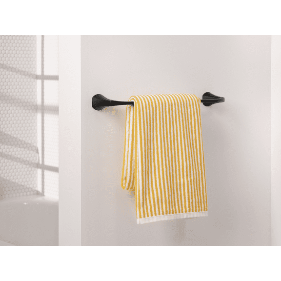 Moen Inc Moen Lindor Towel Bar - Single Pack — Concealed-Screw Wall-Mount, Coordinated Bath Collection