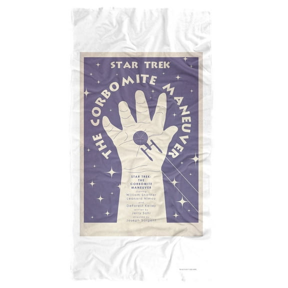 Star Trek Beach Towel, 30"x60" TOS Episode 10 Beach Towel