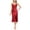 Burgundy, variant on Oscar Rossa Women's Long Silk Nightgown 100% Silk Full Slip Chemise with Charming Lace