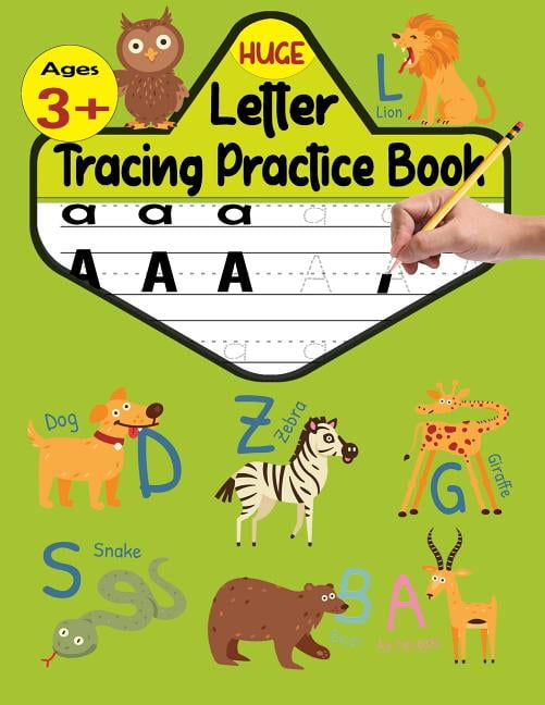 Letter Tracing: Huge Letter Tracing Practice Book : Trace Letters Of