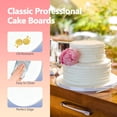 thumbnail image 4 of 6PCS Cake Drums Circle 10 Inch,1/2 In Card Board Plate Bases,Food Grade & Oil-Resistant,For Cake Display Baking Party Birthday Anniversary, 4 of 4