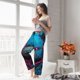 thumbnail image 5 of Fotbe Neon Cyberpunk Blue Bear Pantalones de Pijama para Mujer, Pantalones de Dormir, Pantalones Pj con Cordón y Bolsillos-Small, 5 of 6
