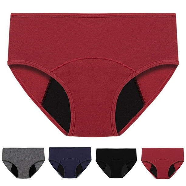 Lefu Menstrual Panties Women Leak Proof Briefs Cotton Lingerie Comfortable  Underwear