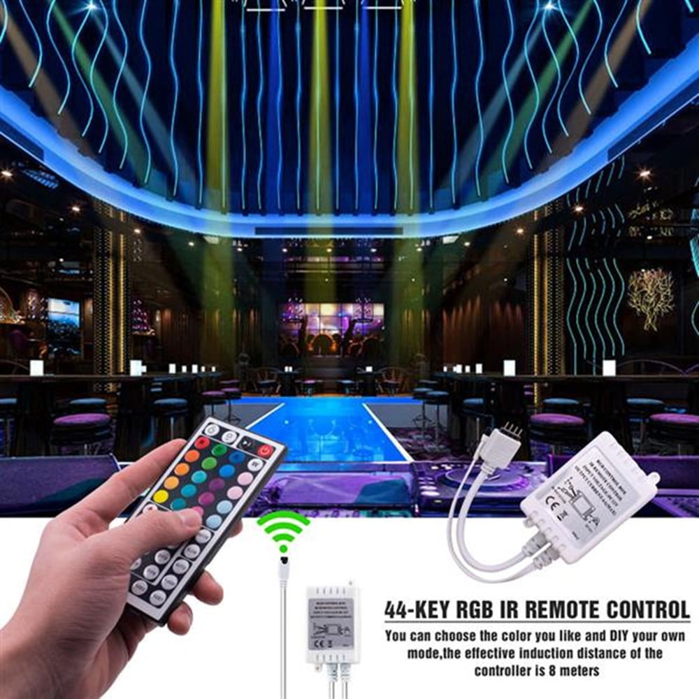 Led Lights for Bedroom, 49.2ft Led Strip Lights,Color Changing Kit with Remote Led Lights Strip for Indoor Outdoor Decoration