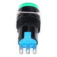 thumbnail image 4 of Interruptor de botón 5PCS LA16-11Z AB6-A Interruptor de bloqueo automático 3PIN con luz ANGGREK Otros, 4 of 8